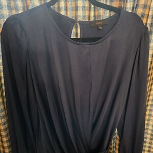 ICLAR Navy Blouse for Women